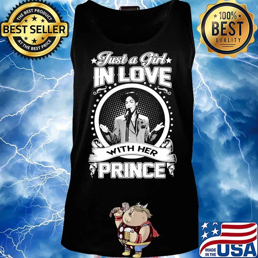 Just a girl in love with her prince s Tank top