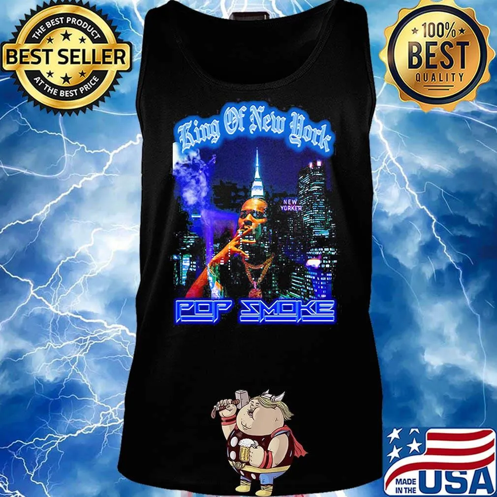 King of new york pop smoke s Tank top