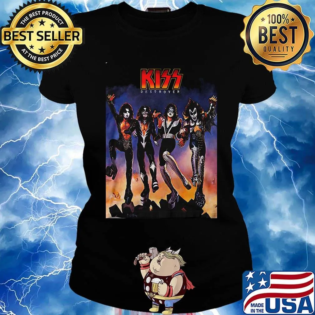 Kiss destroyer album song s Ladies tee