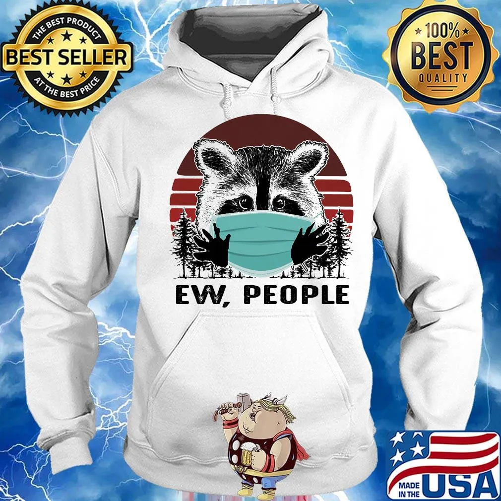 Koala mask ew people vintage retro s Hoodie