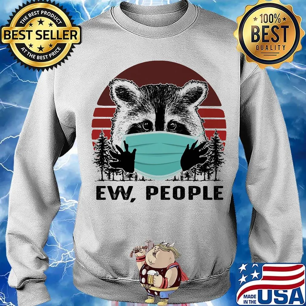 Koala mask ew people vintage retro s Sweater