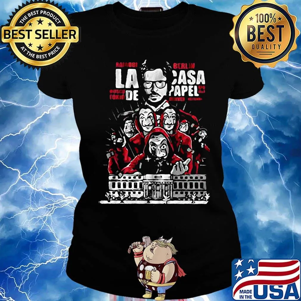 La casa de papel el profesor tokio rio nairobi denver helsinki s Ladies tee