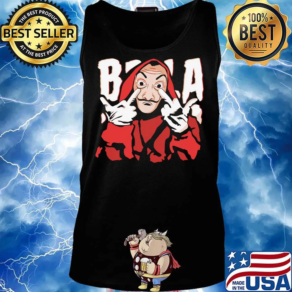 La casa de papel stickers s Tank top