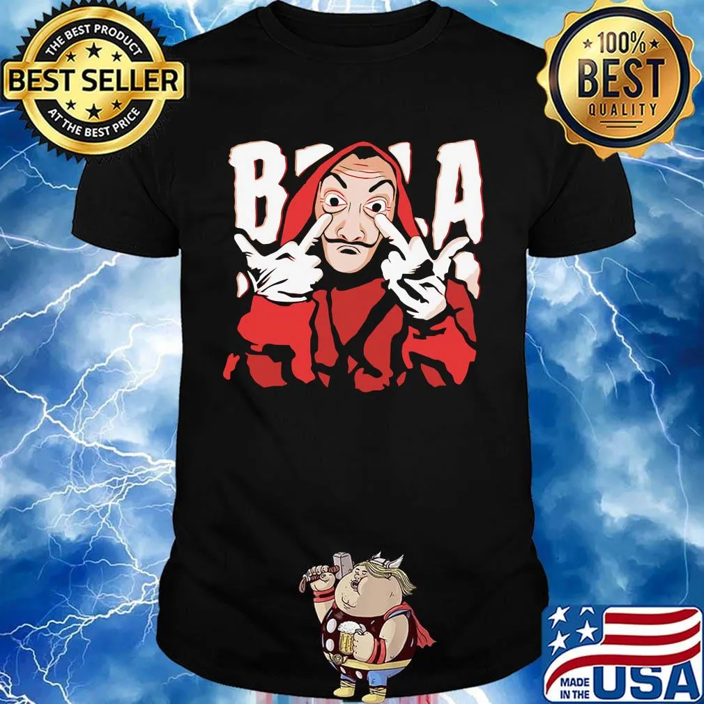 La casa de papel stickers shirt
