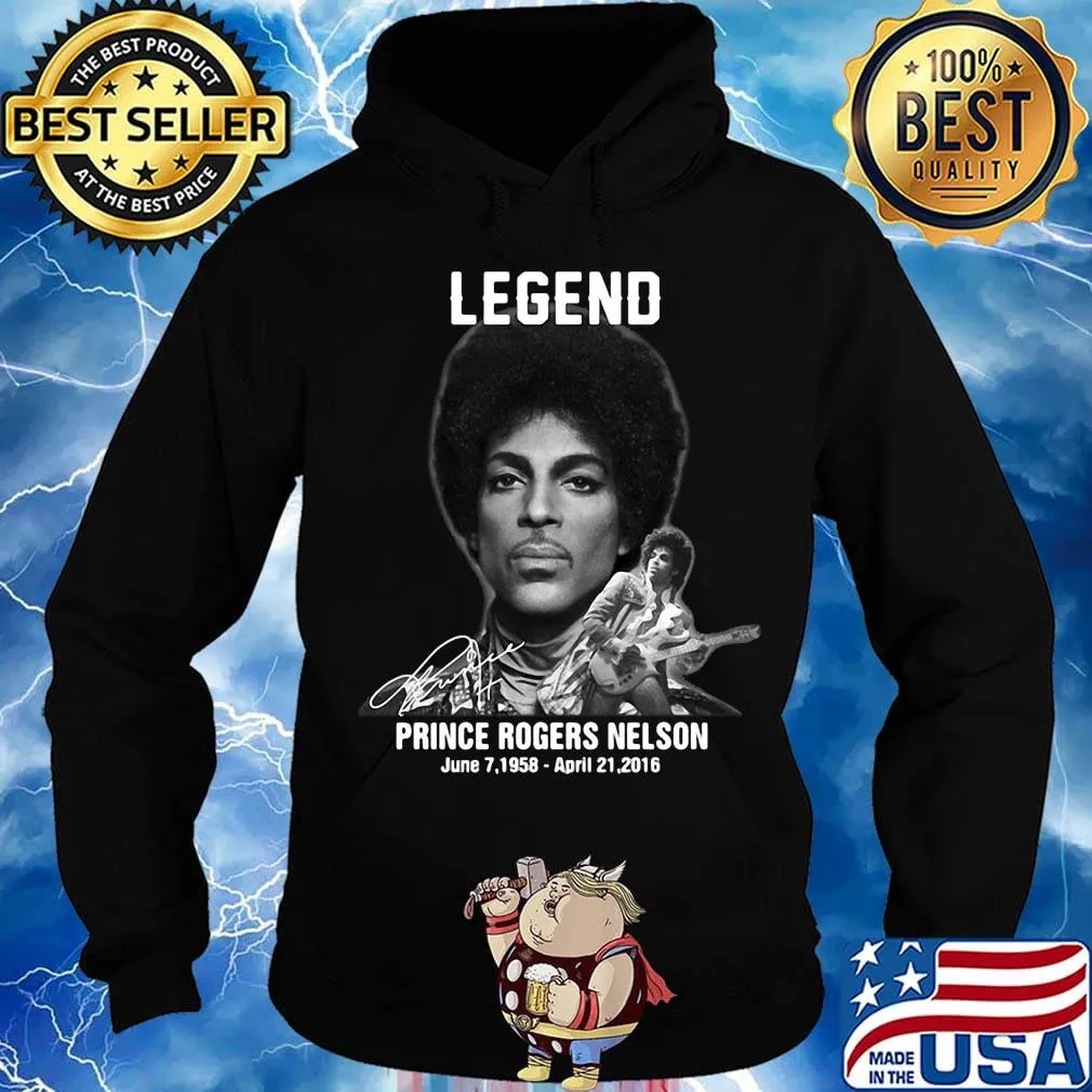 Legend prince rogers nelson 1958 2016 signature guitar s Hoodie
