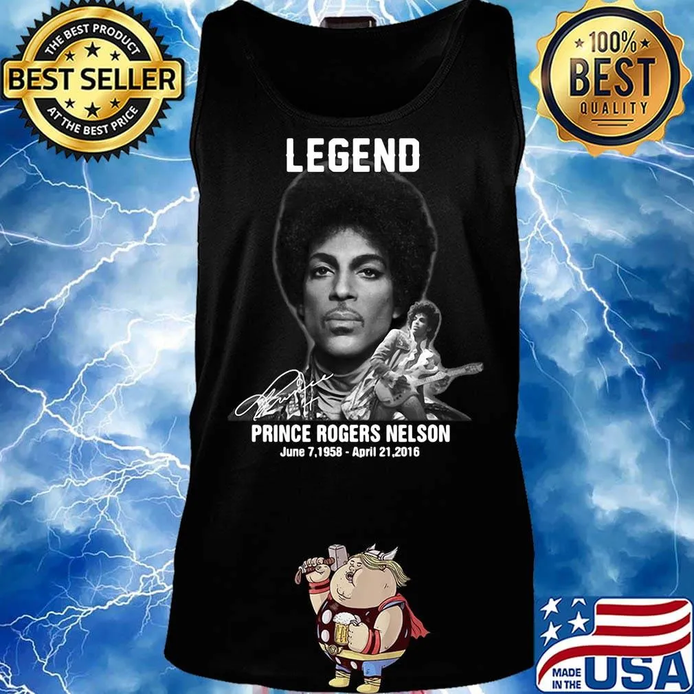 Legend prince rogers nelson 1958 2016 signature guitar s Tank top