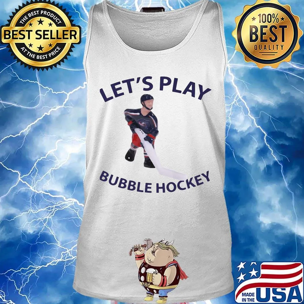 Let's play bubble hockey s Tank top