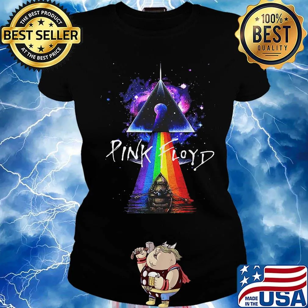 Lgbt pink floyd rowing night s Ladies tee