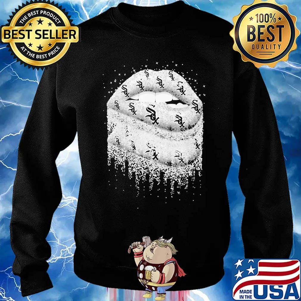 Lips chicago white sox baseball team logo s Sweater
