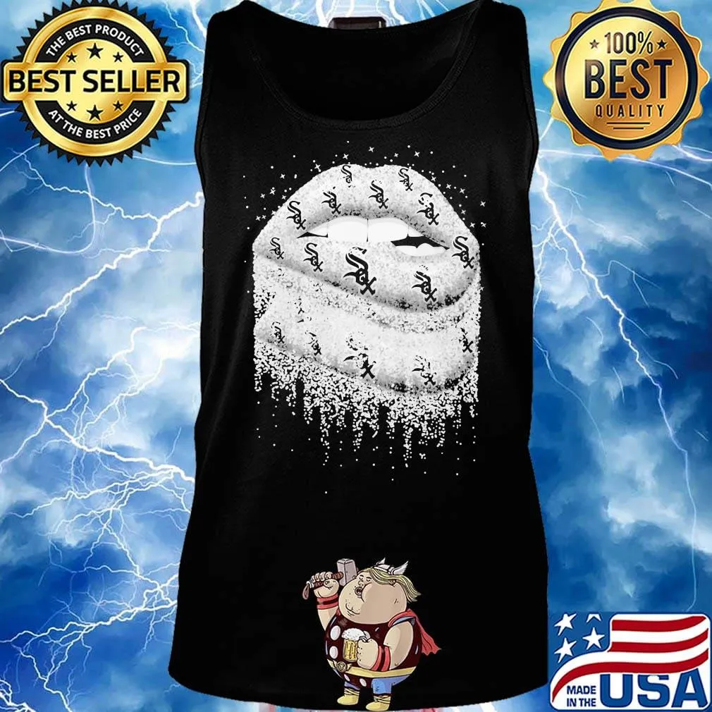 Lips chicago white sox baseball team logo s Tank top
