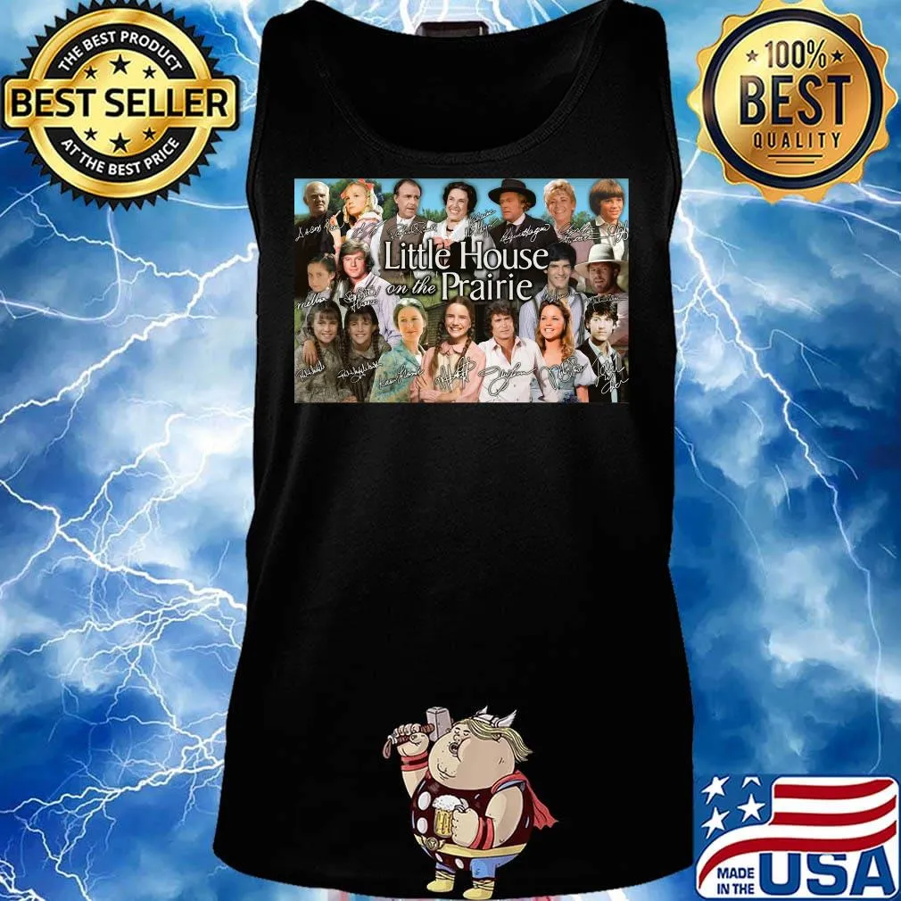 Little house prairie movie characters signatures s Tank top