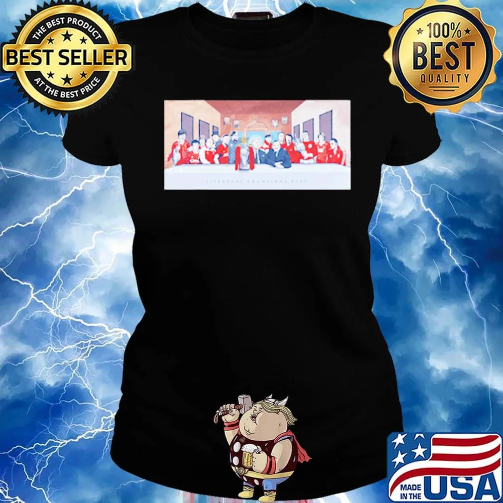 Liverpool champion 2020 all players s Ladies tee