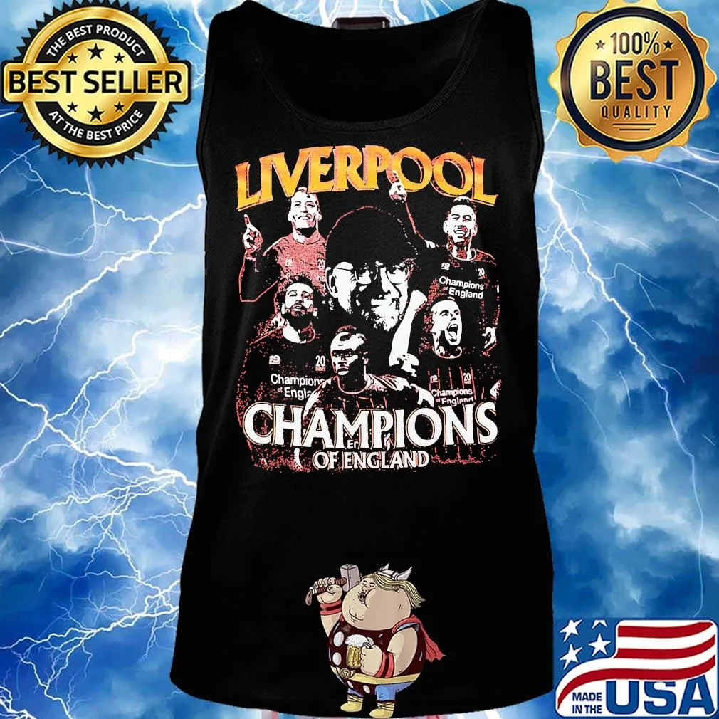 Liverpool champions of england players s Tank top