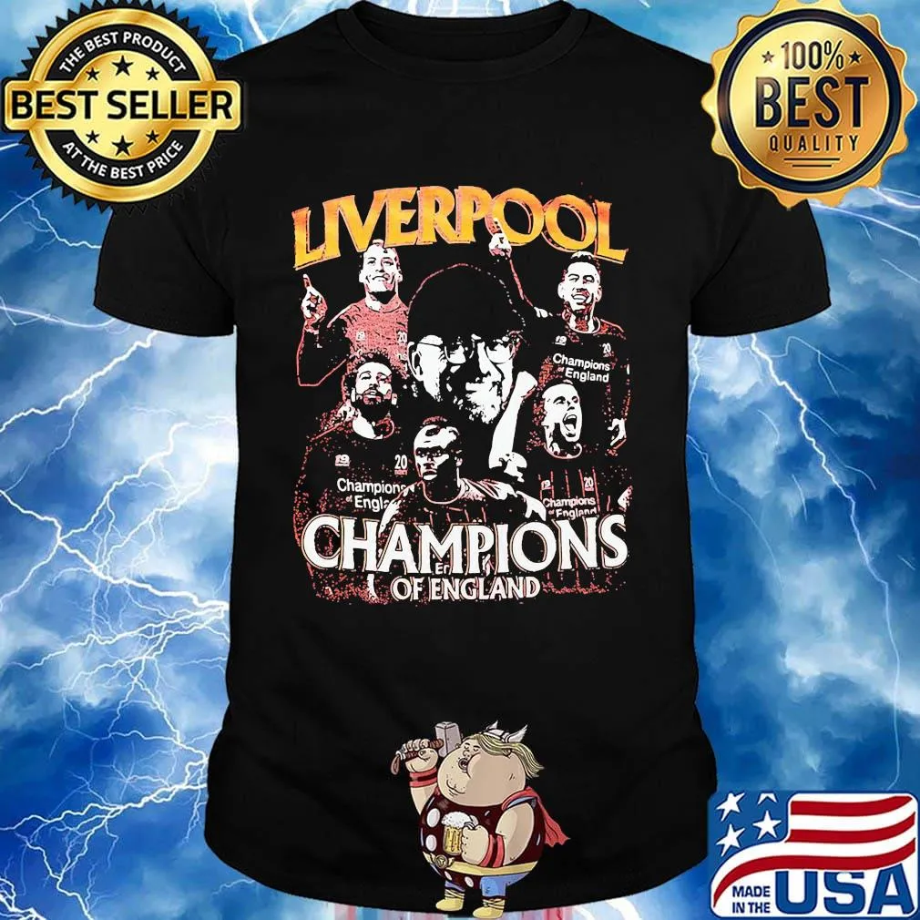 Liverpool champions of england players shirt