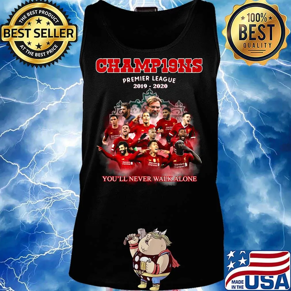 Liverpool champions premier league 2019 2020 you'll never walk alone s Tank top