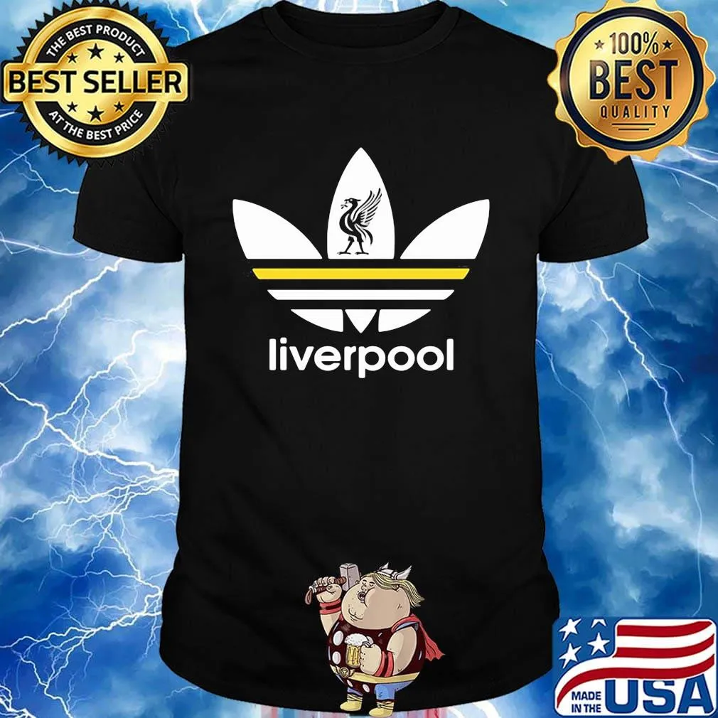 Liverpool fc adidas logo shirt