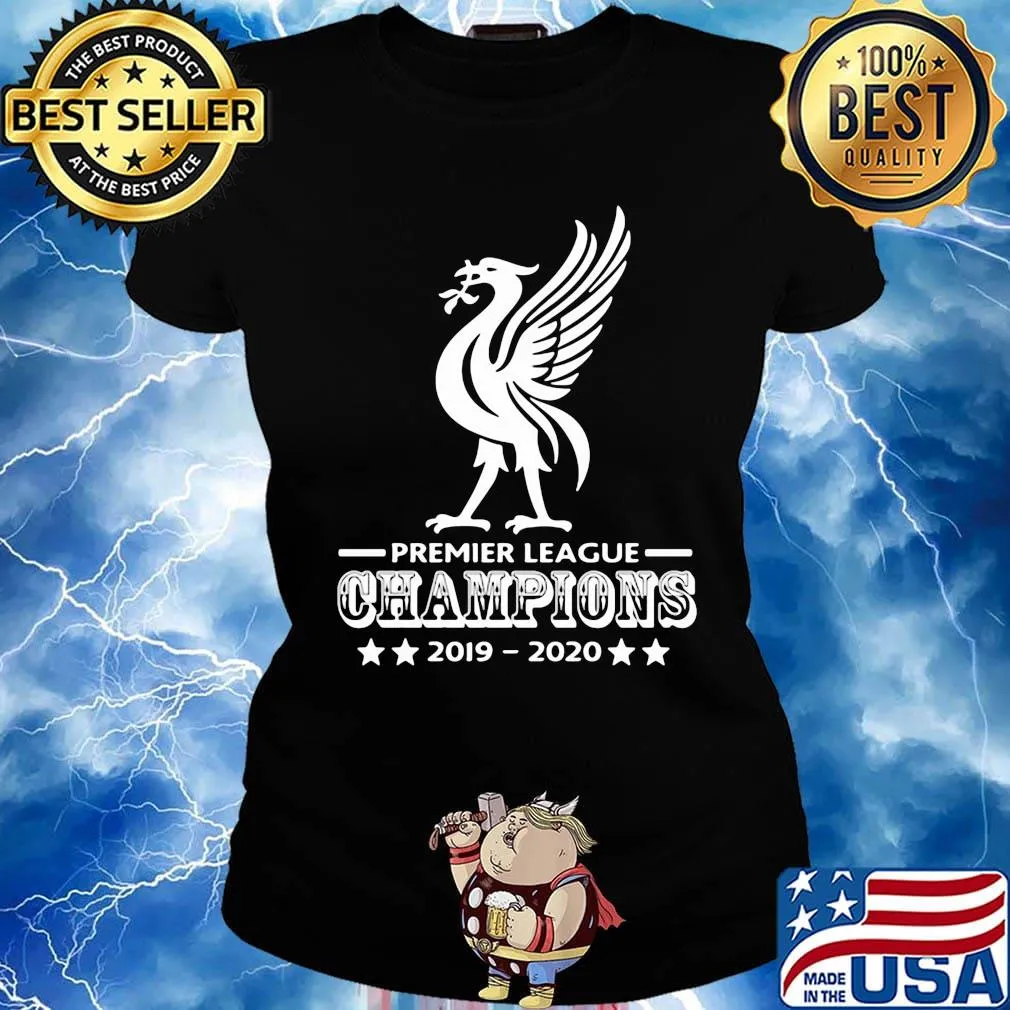 Liverpool football club premier league champions 2019 2020 stars s Ladies tee