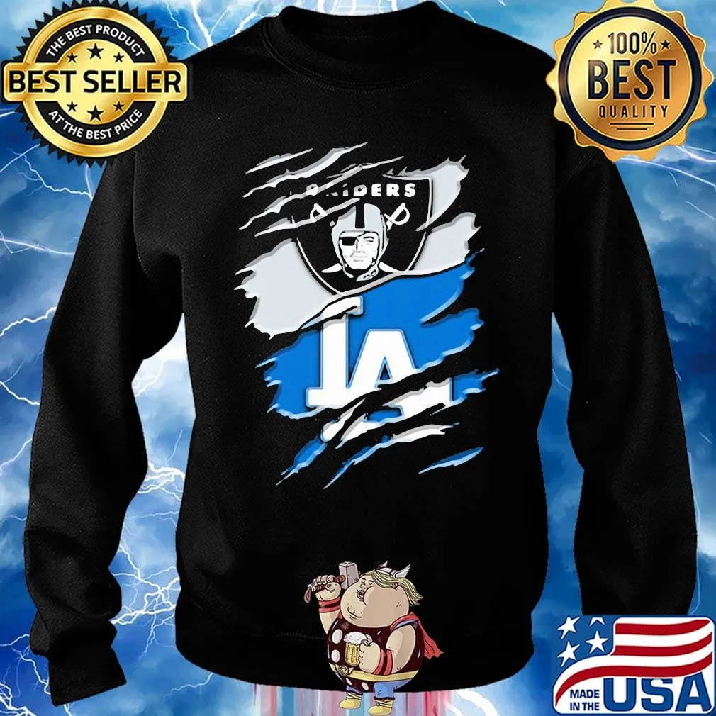 Los angeles raiders and los angeles dodgers s Sweater