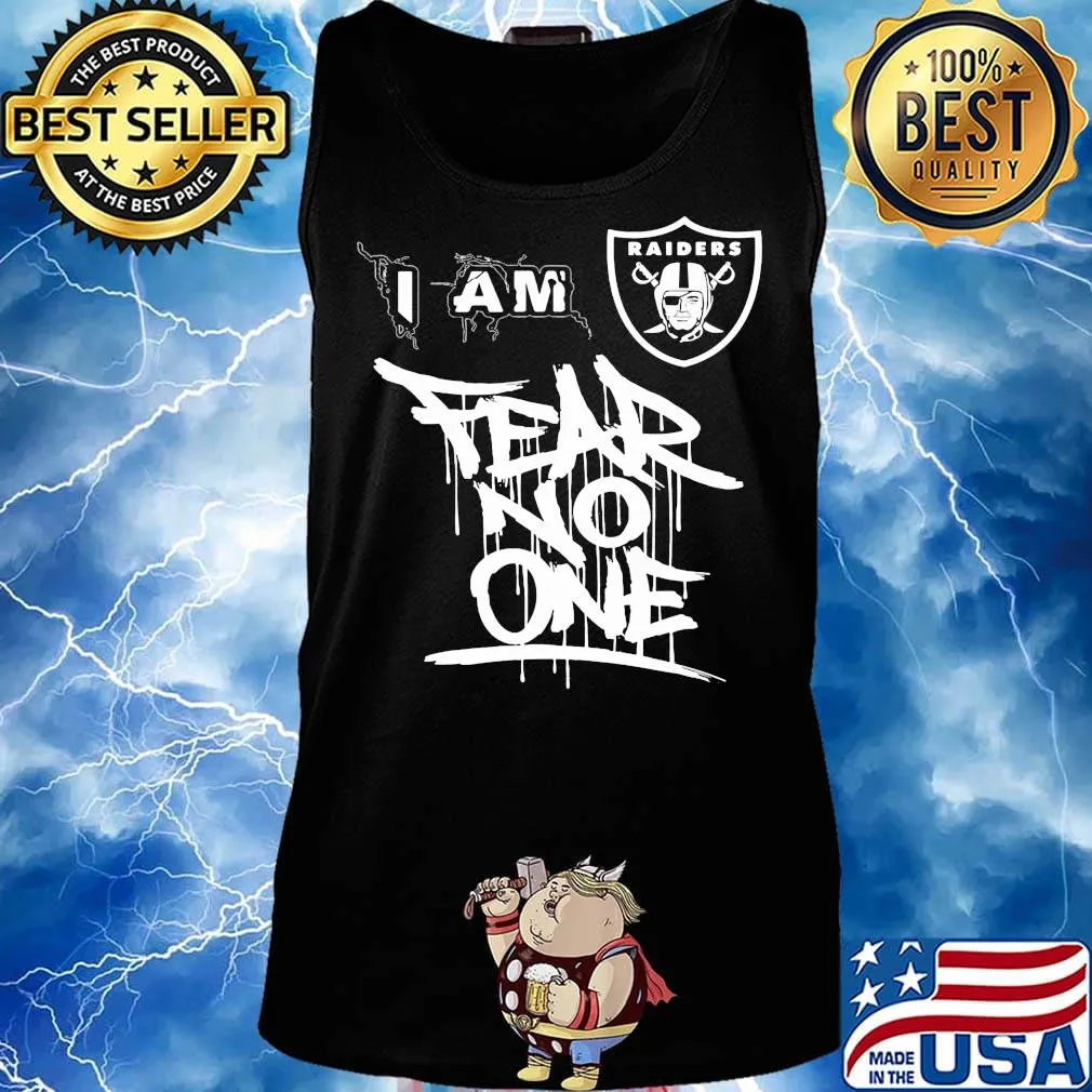 Los angeles raiders i am fear no one s Tank top