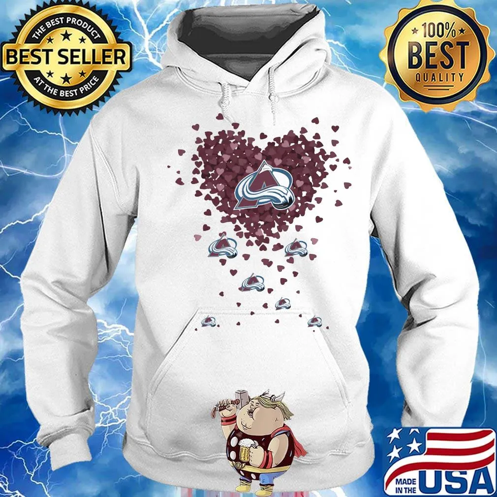Love colorado avalanche hearts s Hoodie