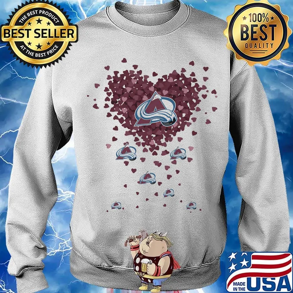 Love colorado avalanche hearts s Sweater