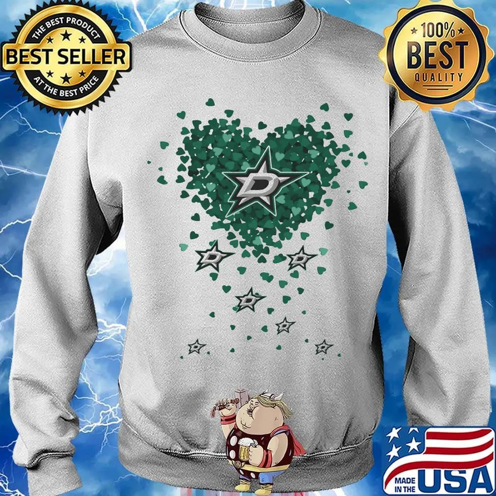 Love dallas stars baseball heart diamond s Sweater