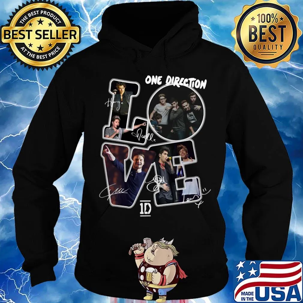 Love one direction members signatures s Hoodie