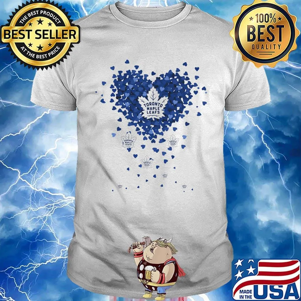 Love toronto maple leafs baseball heart diamond shirt