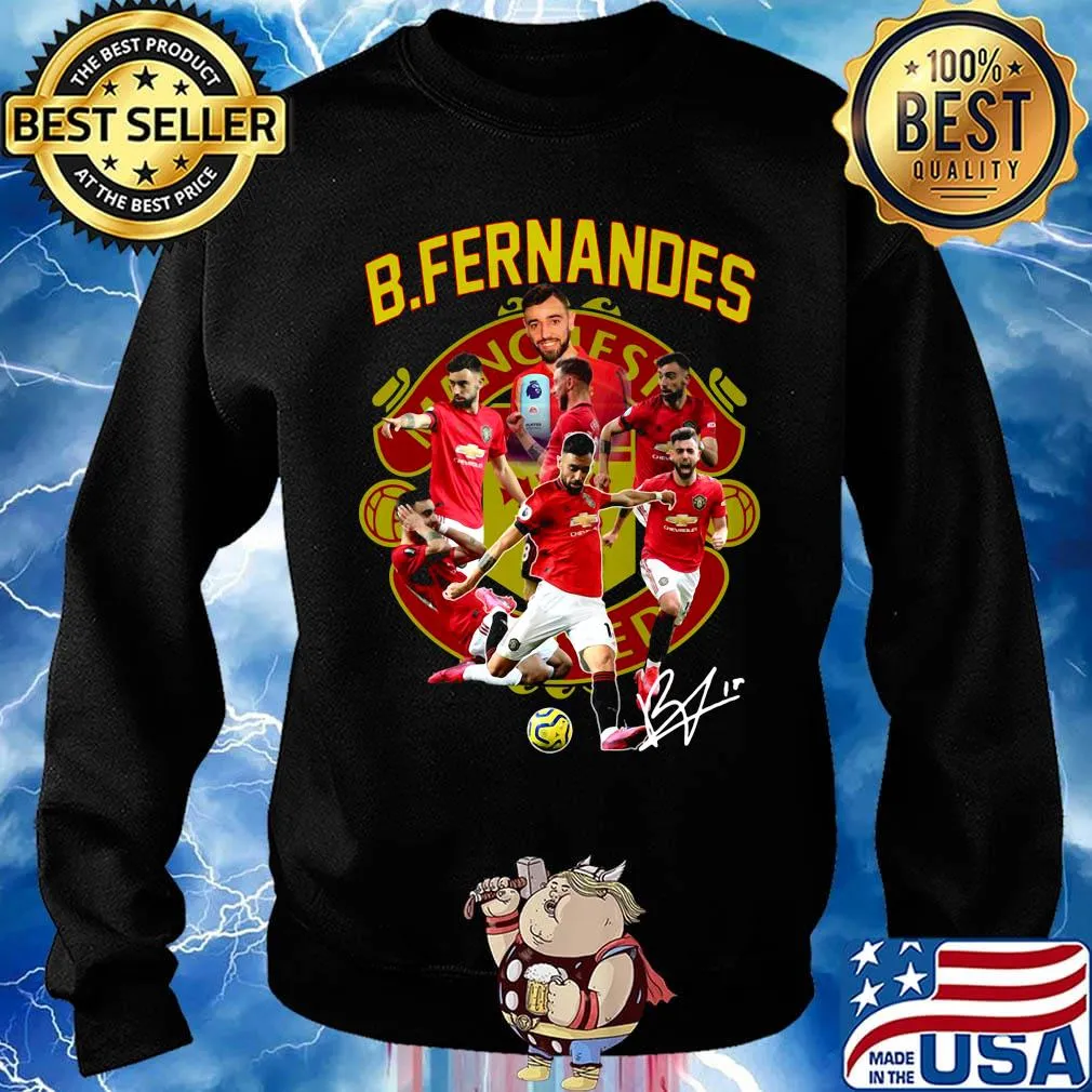 Manchester united b.fernandes signature s Sweater