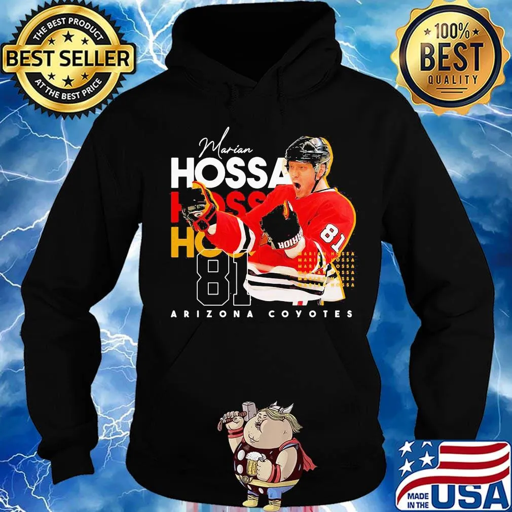 Marian hossa 81 arizona coyotes hockey team s Hoodie