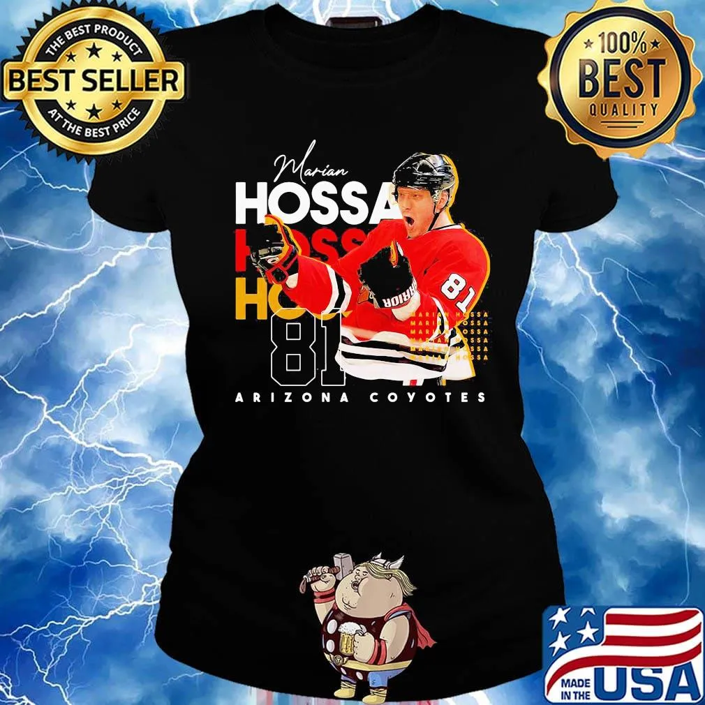 Marian hossa 81 arizona coyotes hockey team s Ladies tee