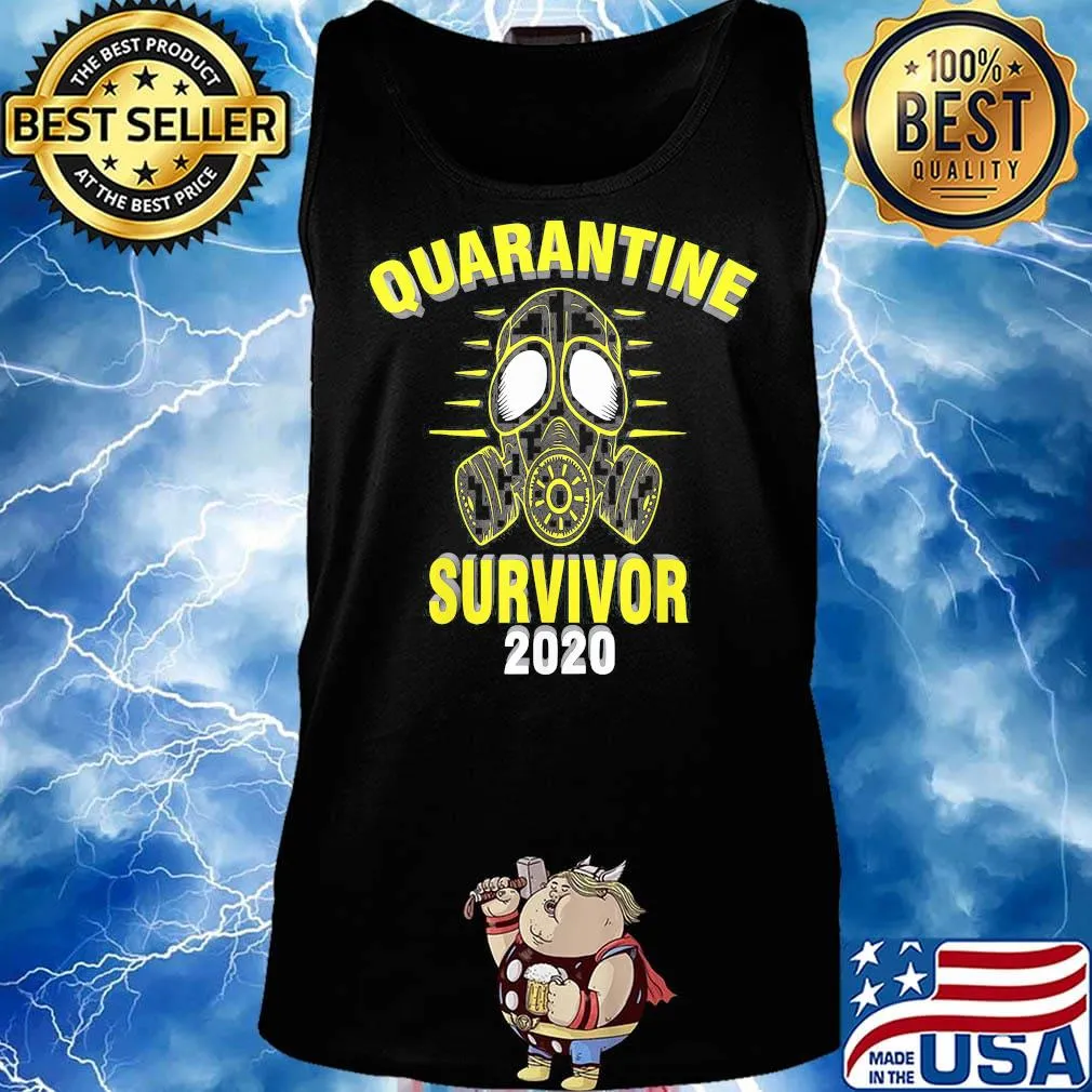 Mask quarantine survivor 2020 s Tank top
