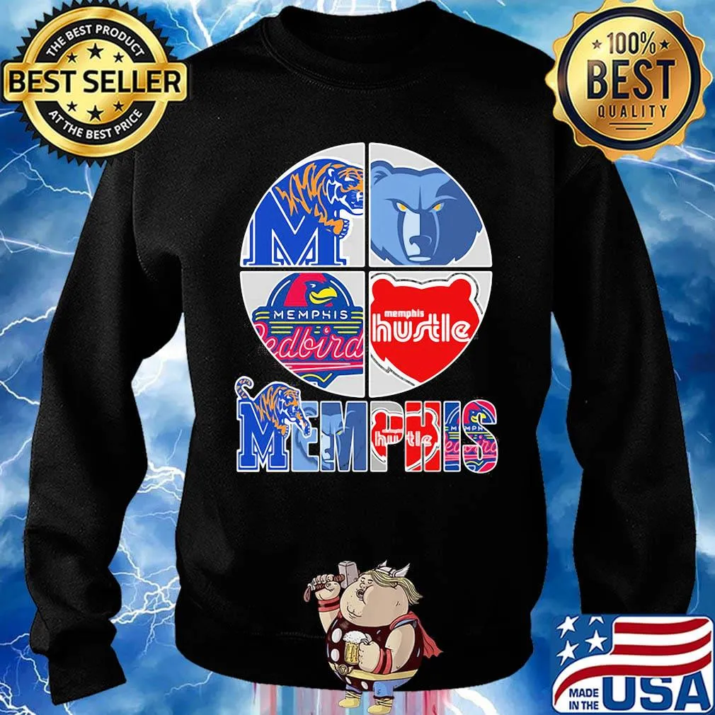 Memphis tigers grizzlies redbird and hustle s Sweater