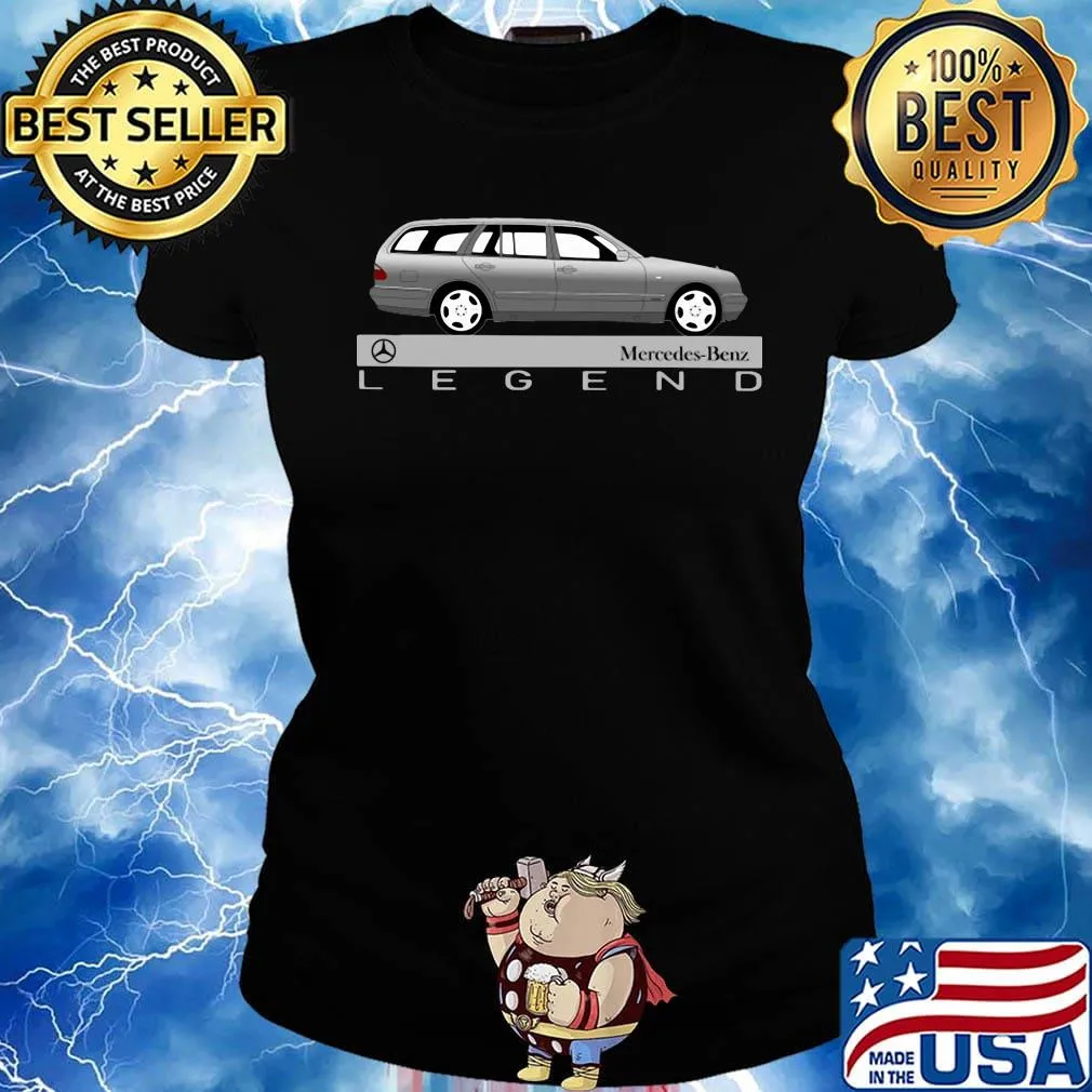 Mercedes benz legend logo car s Ladies tee