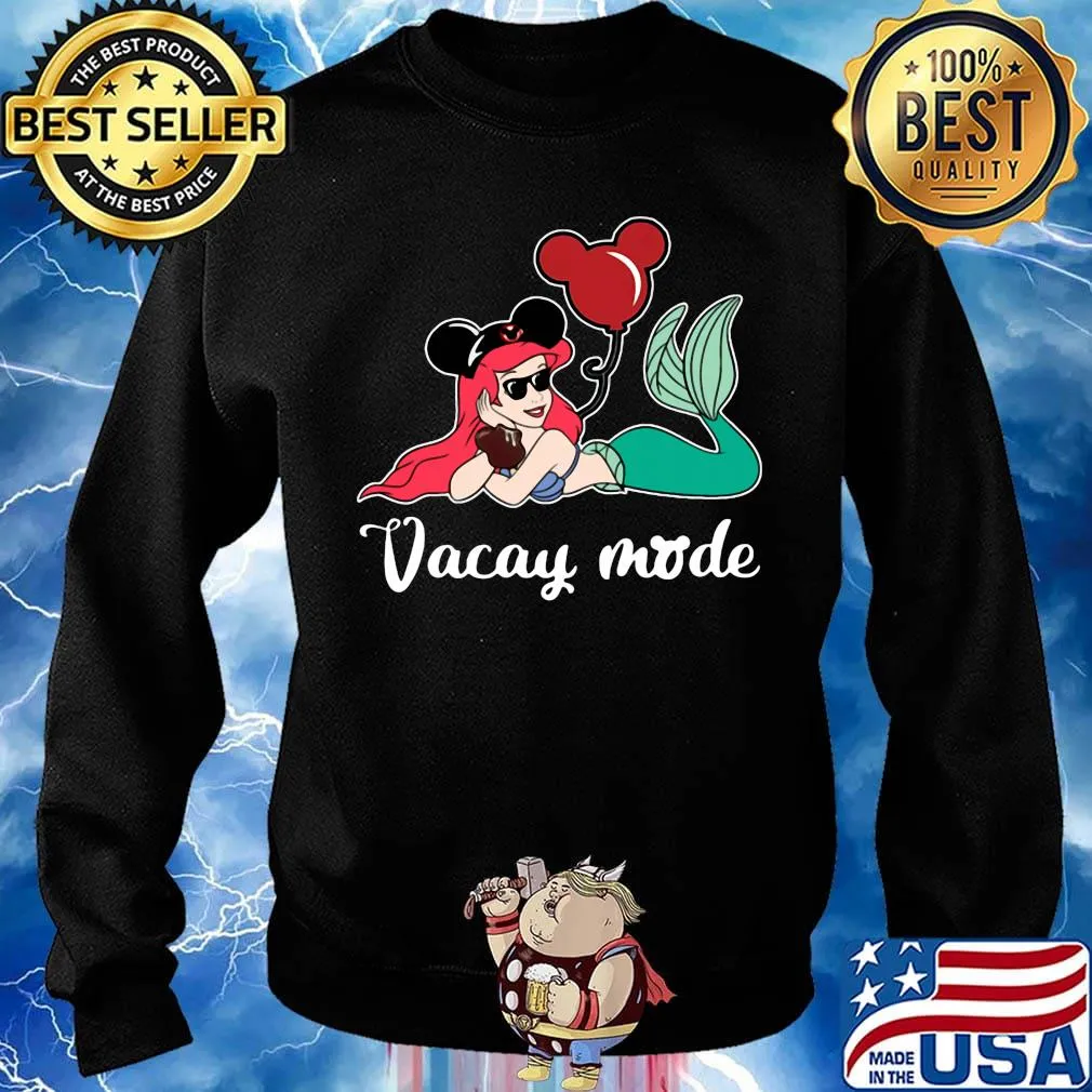 Mickey mouse mermaid vacay mode s Sweater