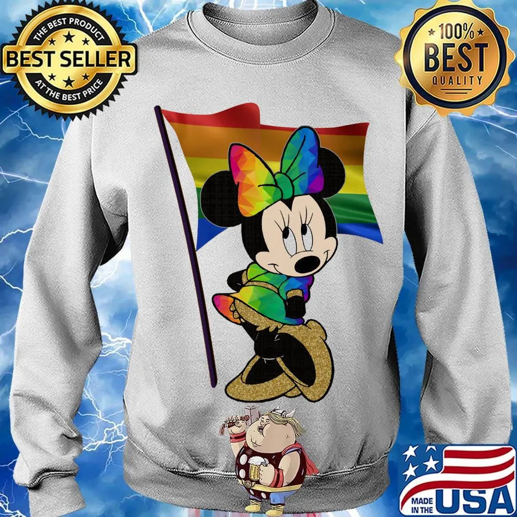 Minnie Mouse LGBT Disney flag s Sweater