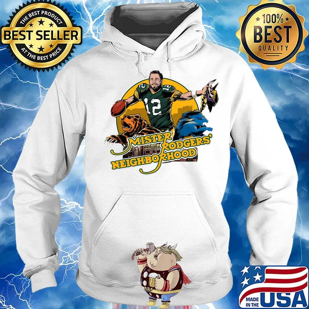 Mister rodgers neighborhood minnesota vikings football team s Hoodie