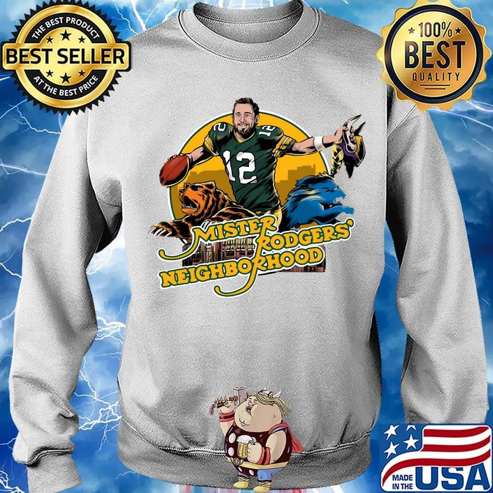 Mister rodgers neighborhood minnesota vikings football team s Sweater