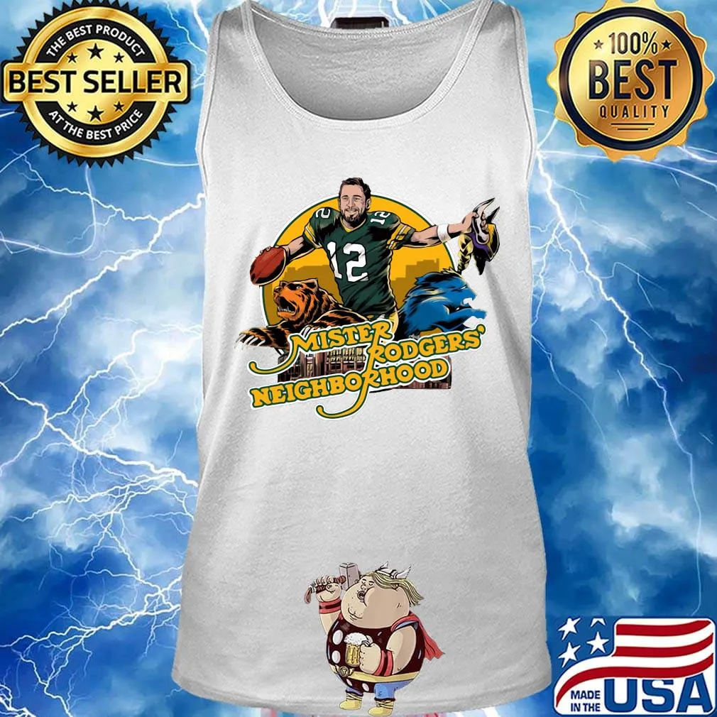 Mister rodgers neighborhood minnesota vikings football team s Tank top