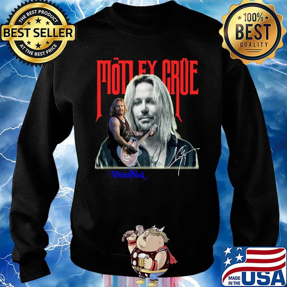 Motley crue band vince neil signature s Sweater