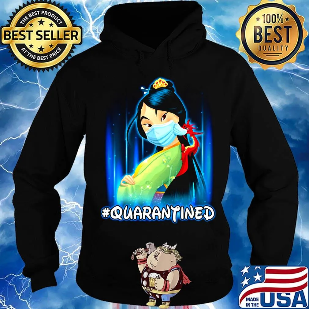 Mulan and dragon mask quarantined s Hoodie