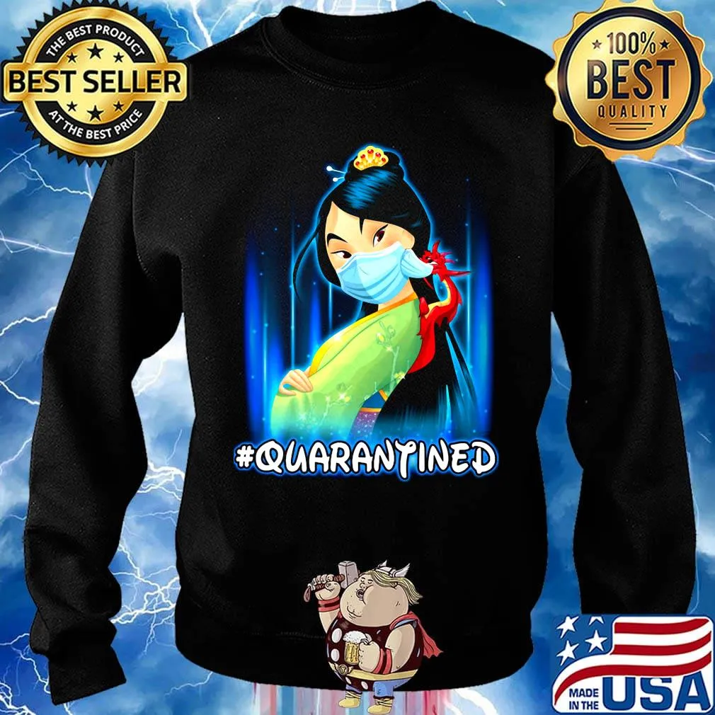 Mulan and dragon mask quarantined s Sweater