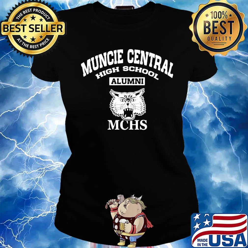 Muncie central high school alumni s Ladies tee