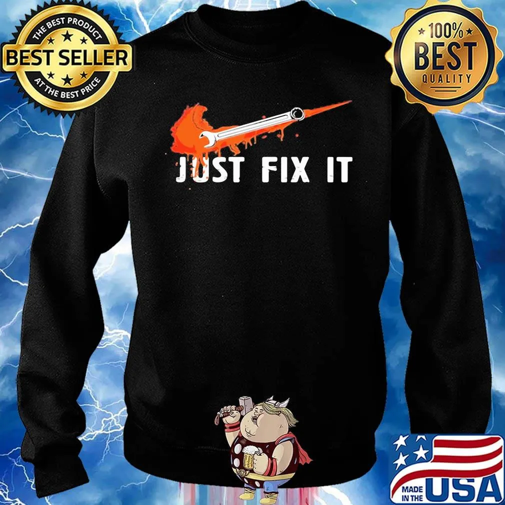 Nike just fix it logo s Sweater