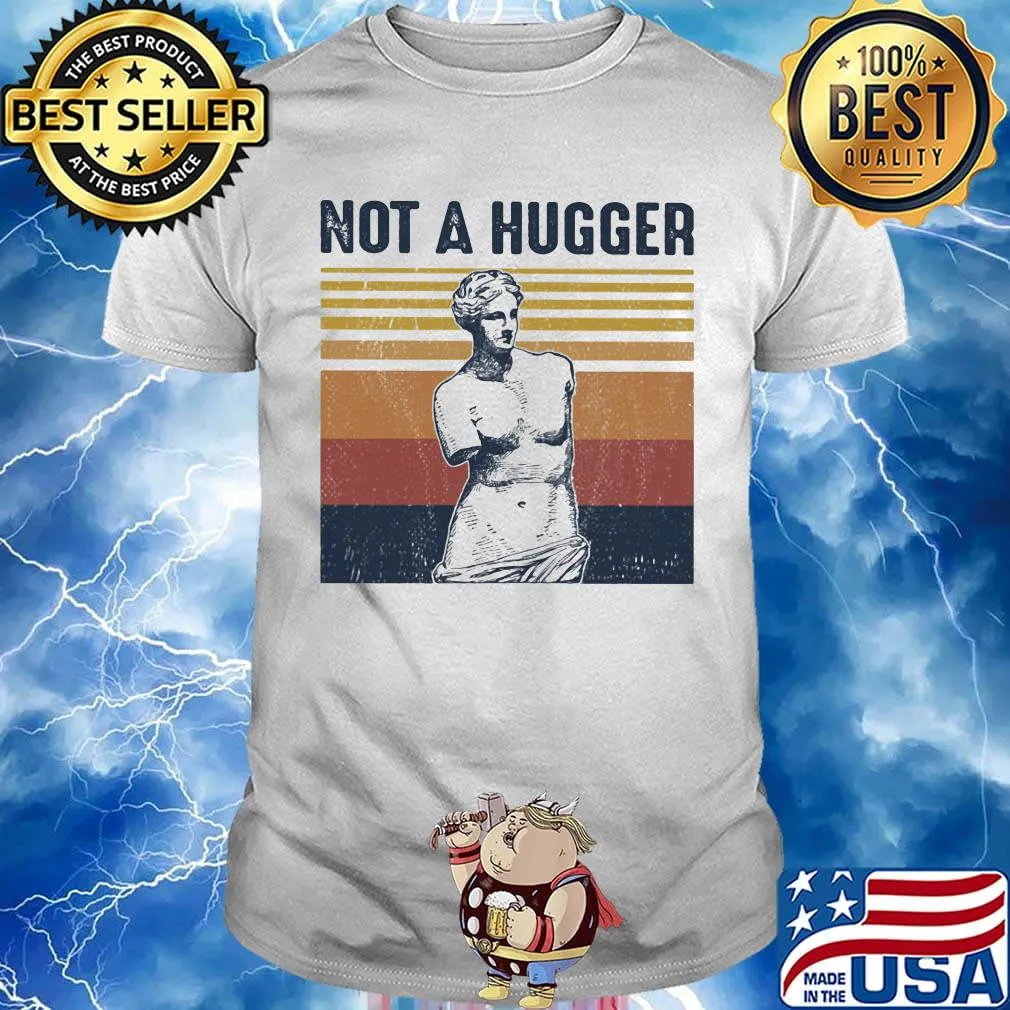 Not a hugger vintage retro shirt