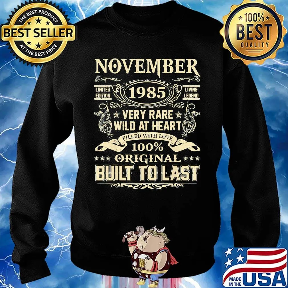 November 1985 limited edition living legend very rare wild at heart filled with love 100% original built to last s Sweater