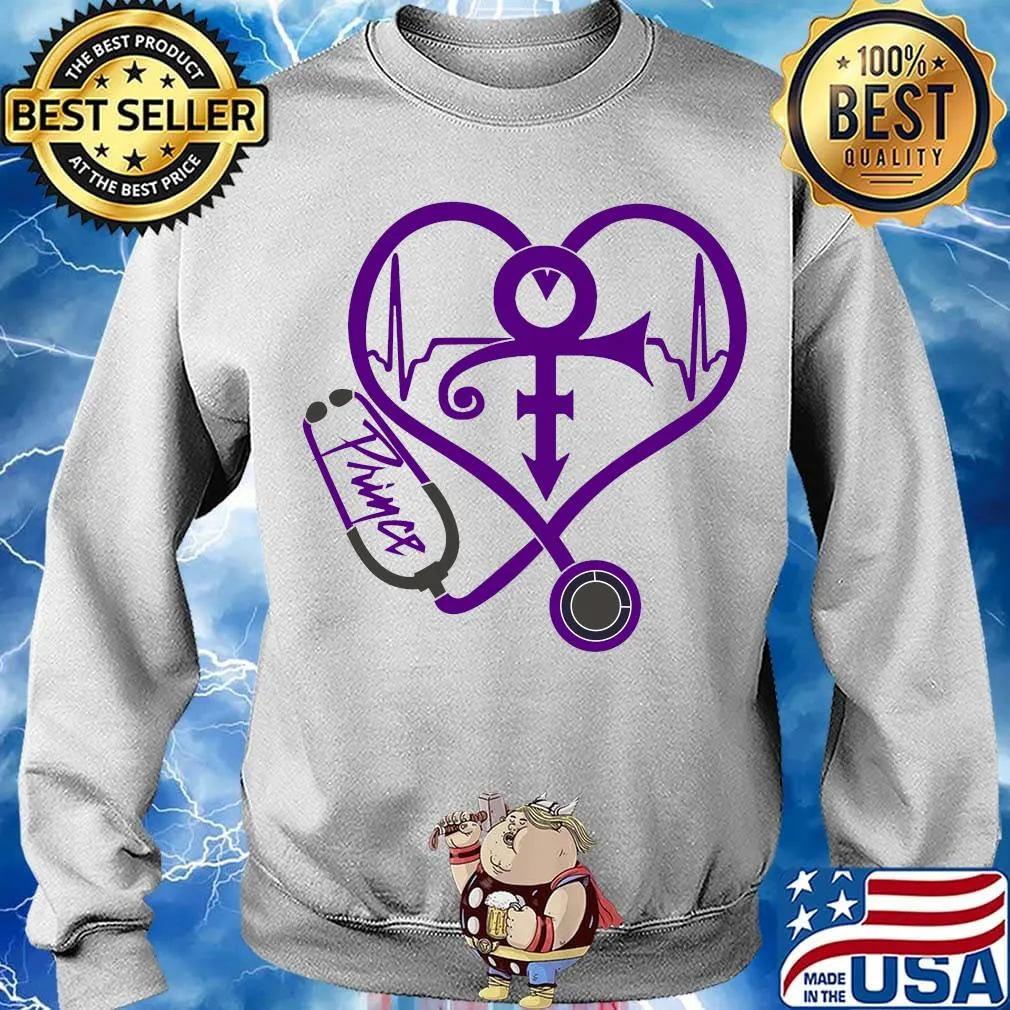 Nurse stethoscope prince heartbeat s Sweater