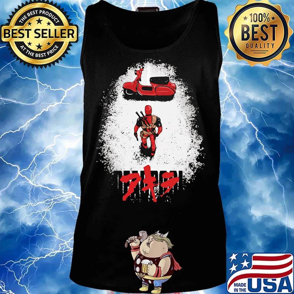 Official Deadpool graphic vespa s Tank top