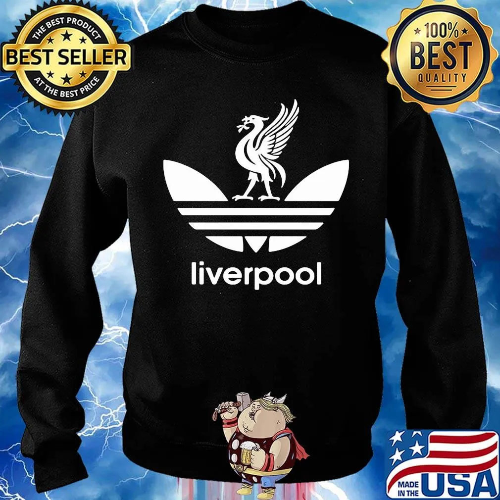 Official liverpool adidas logo s Sweater