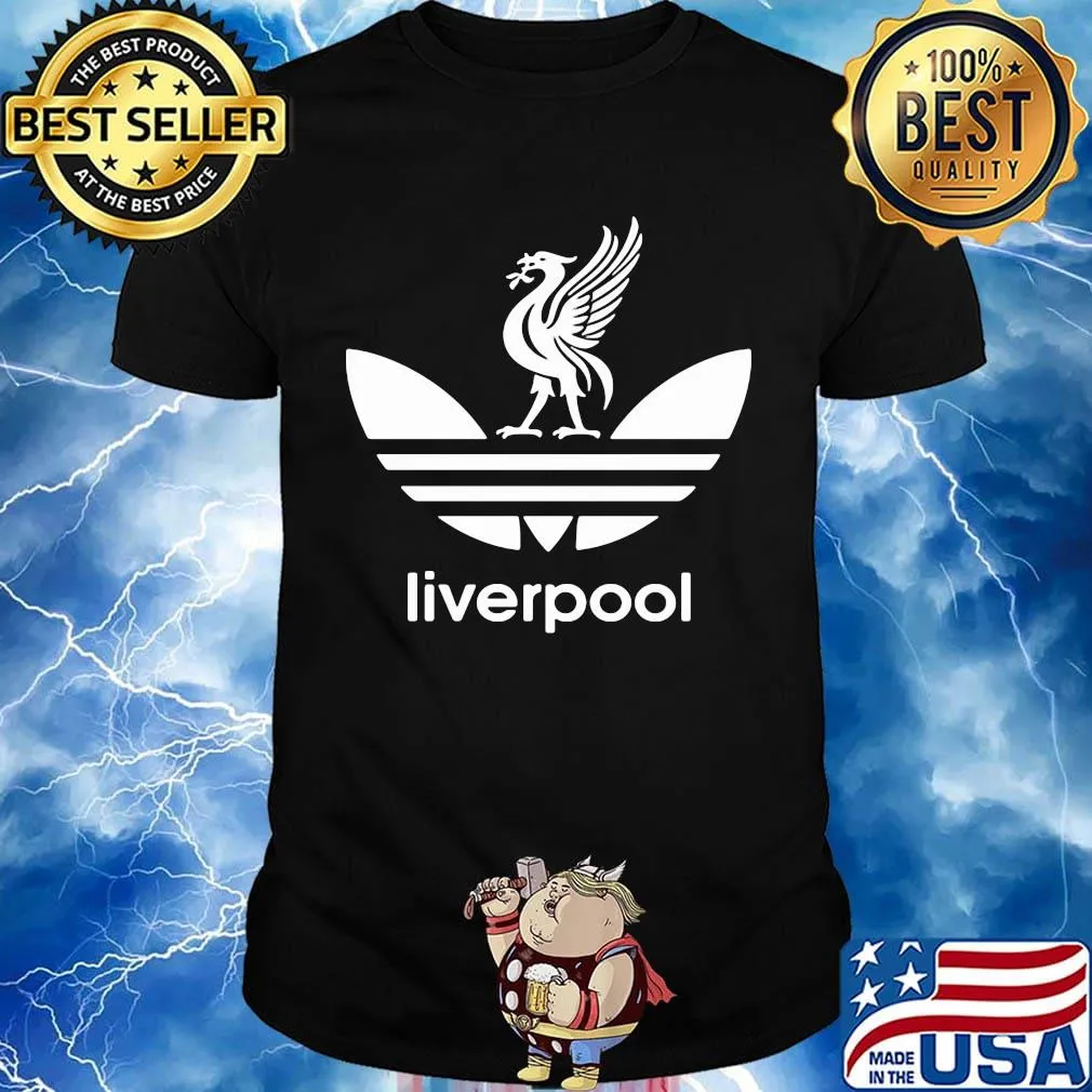 Official liverpool adidas logo shirt